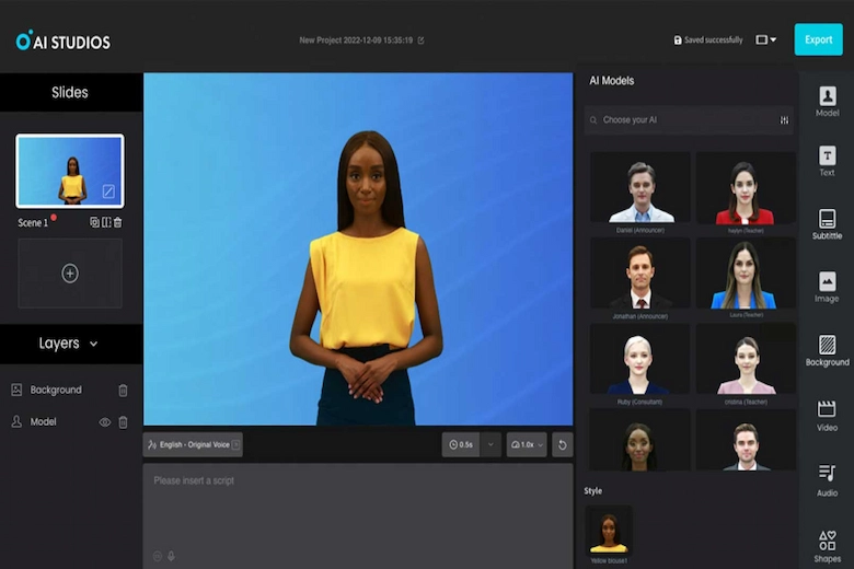 Artificial intelligence video production5 آمود - Amood