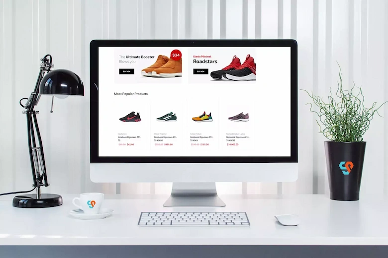 تصویری از طراحی سایت فروشگاهی - a picture of Shopping website design