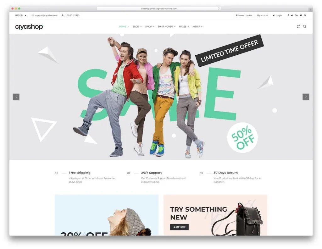 تصویری از طراحی سایت فروشگاهی - a picture of Shopping website design