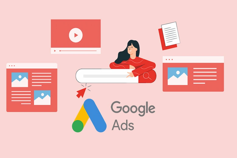 تصویری از تبلیغات در گوگل - a picture of Google Ads