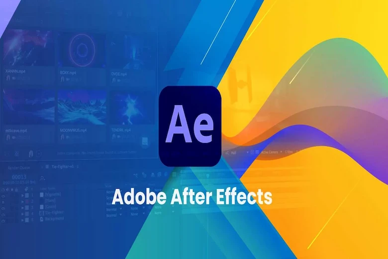 تصویری از ابزار افترافکت - a picture of After Effects