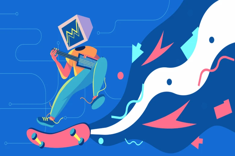 تصویری از موشن گرافیک - a picture of Motion graphic