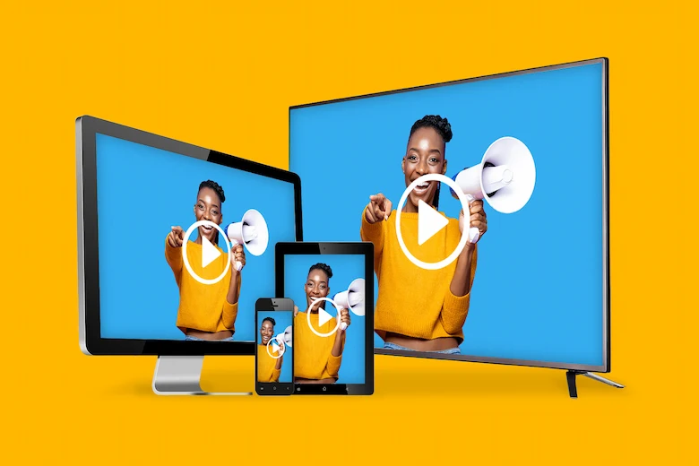 تصویری از طراحی ویدئو تبلیغاتی - a picture of Advertising video design